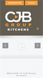 Mobile Screenshot of cjbgroupkitchens.com